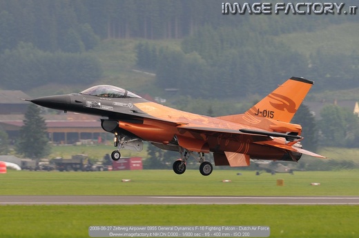 2009-06-27 Zeltweg Airpower 0955 General Dynamics F-16 Fighting Falcon - Dutch Air Force